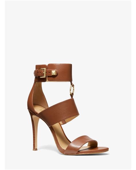 michael kors amos leather sandal